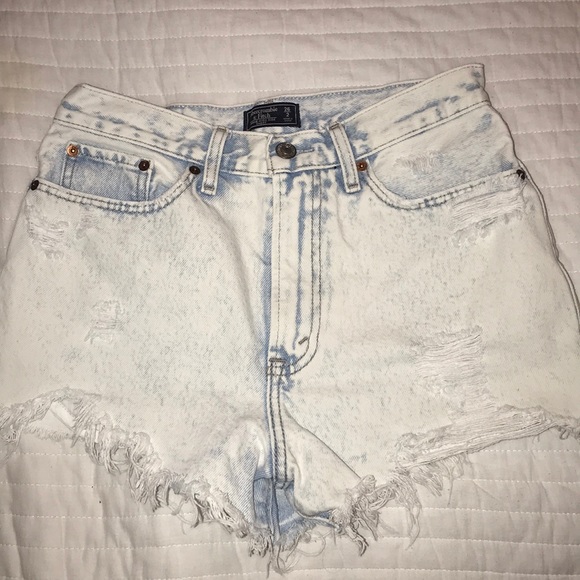 Abercrombie & Fitch Pants - Light wash Abercrombie and Fitch shorts.